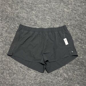 Old Navy Black Athletic Running Shorts with Reflective Accents